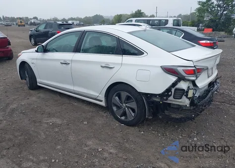 2016 Hyundai Sonata Plug-In Hybrid из США, поврежденный, VIN KMHE14L21GA022368